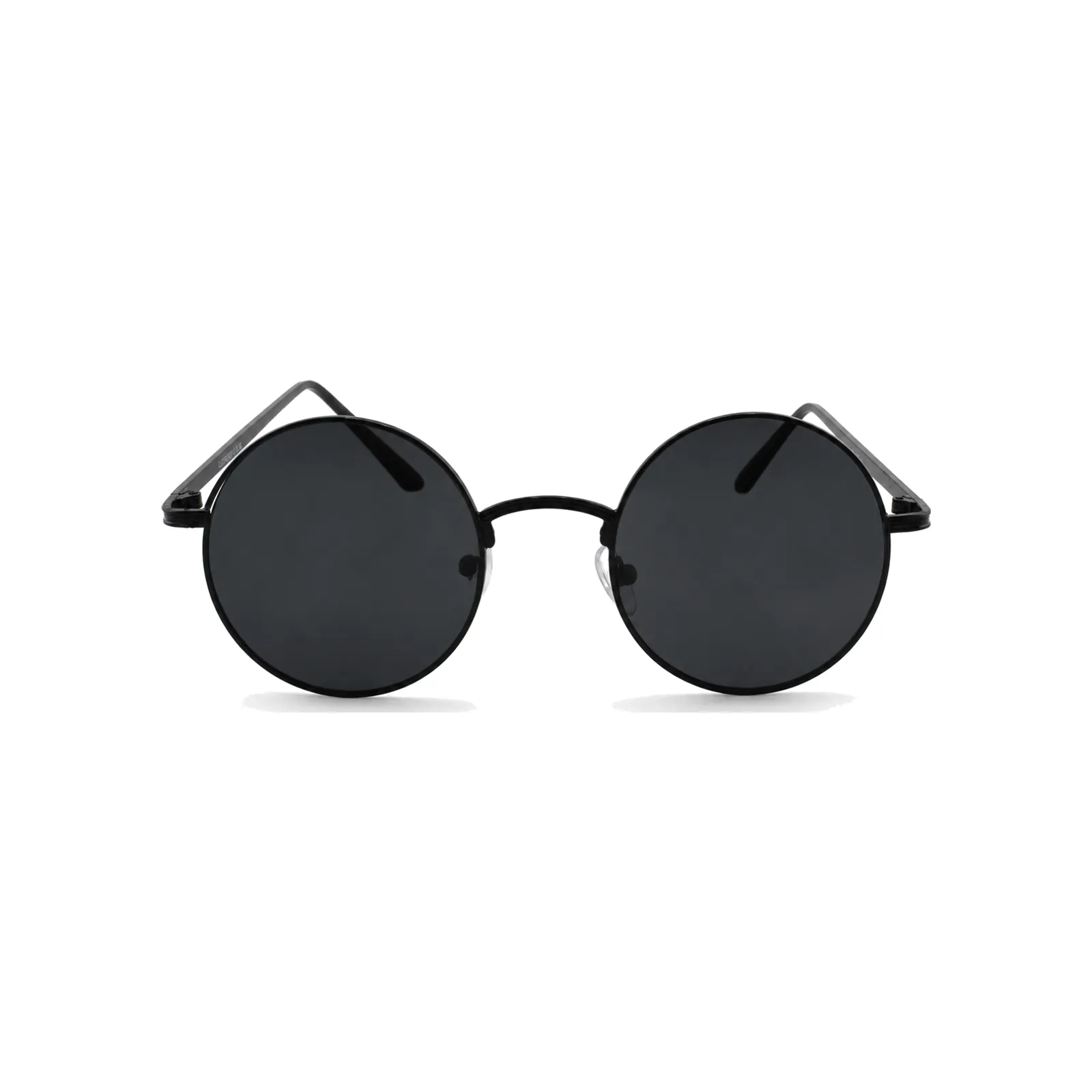 EDEN Round Sunglasses in Black