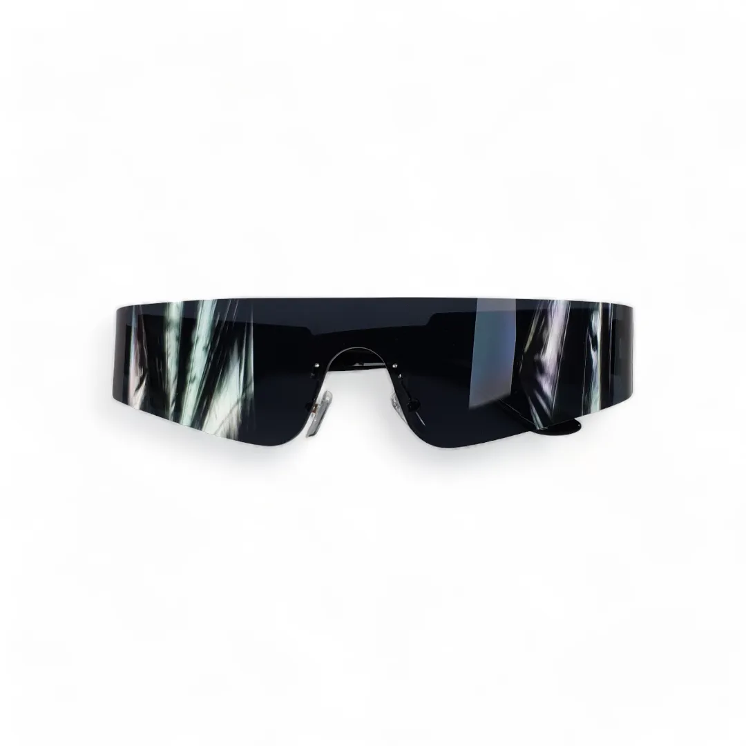 META Rimless Shield Sunglasses
