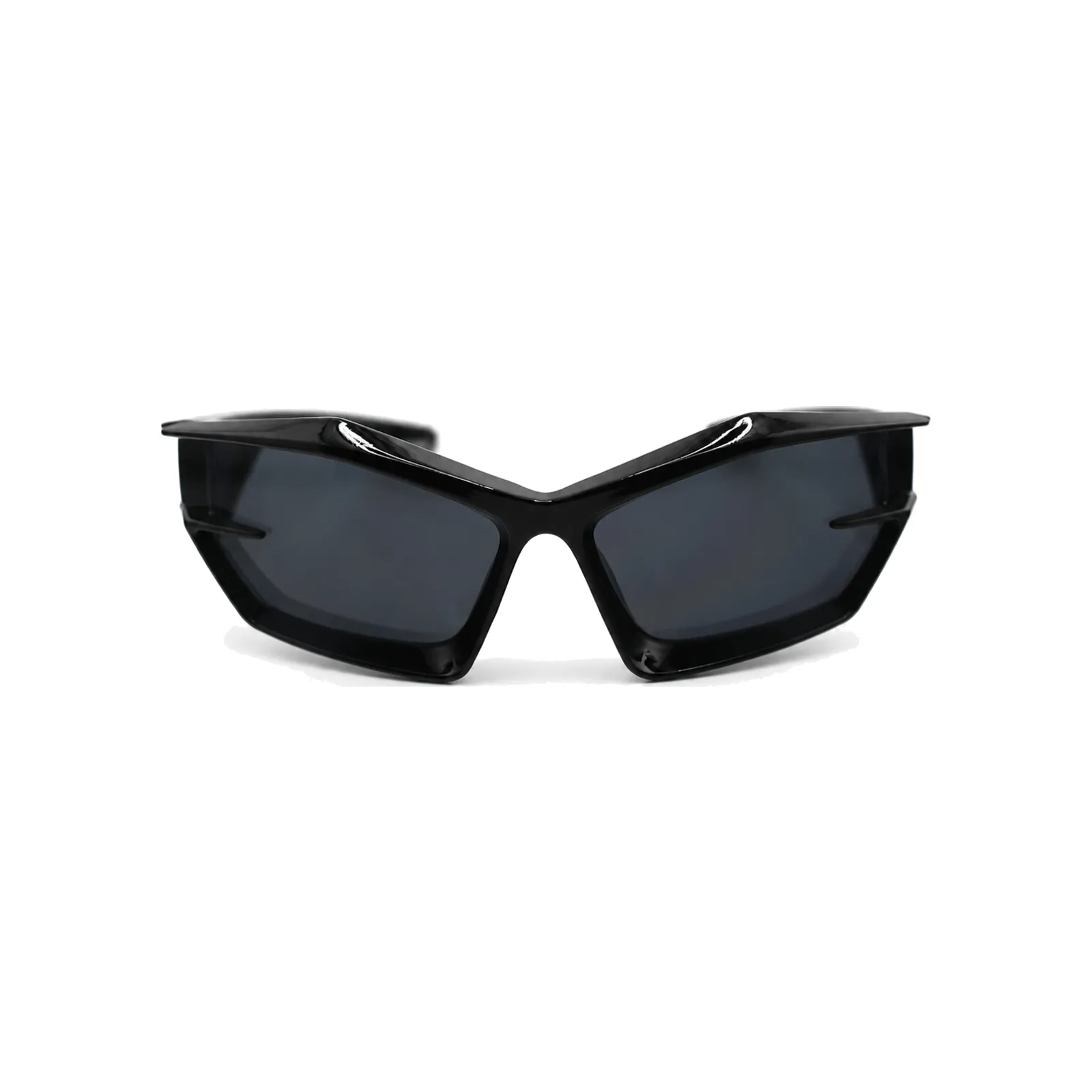 RUSH Wrap Sunglasses in Black