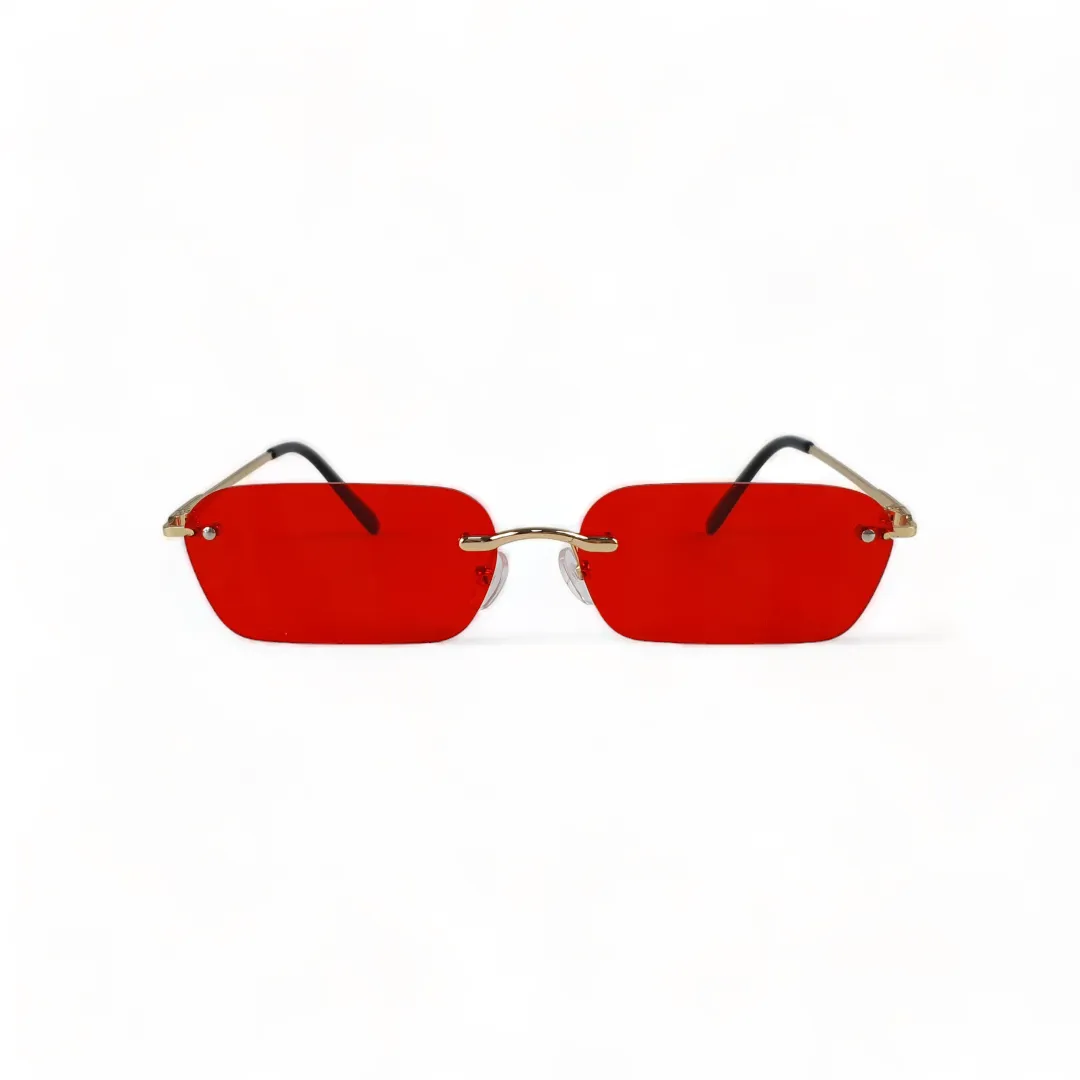 VICE Rimless Rectangle Sunglasses